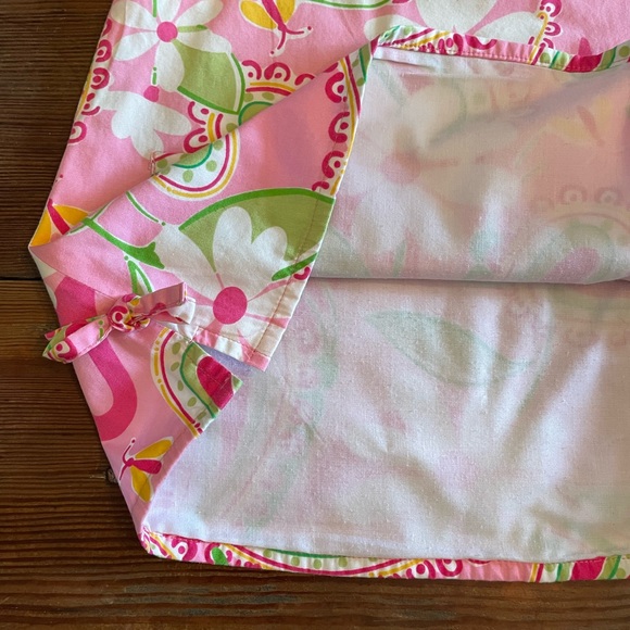 White Tag Lilly Baby Shift Dress - Lilly Pulitzer Daisy Paisley Sz 18-24 months - Picture 7 of 9